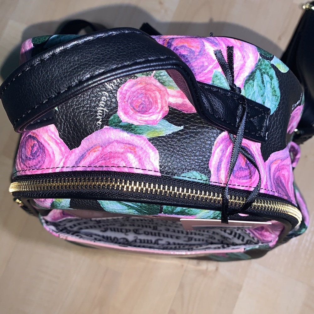HOST β
π₯³ JUICY COUTURE MOODY GARDEN Blk Whole Lotta Love - Picture 10 of 13